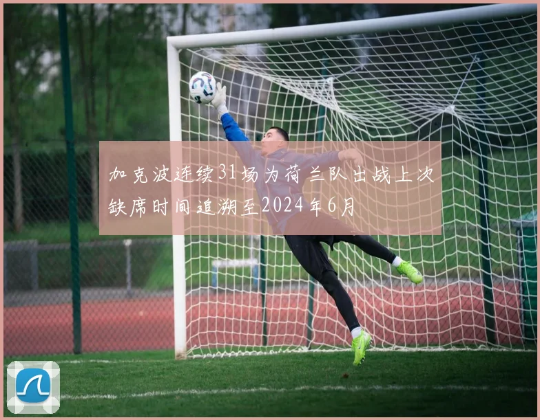 加克波连续31场为荷兰队出战上次缺席时间追溯至2024年6月